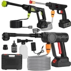 Electric High Pressure Water Spray Car Cleaner Washer Gun w/Rechargeable Battery