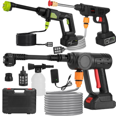 #ad Electric High Pressure Water Spray Car Cleaner Washer Gun w Rechargeable Battery $10.99
