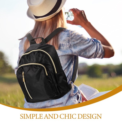 Zaino Nylon Impermeabile Donna Donna Borsa a Tracolla per - Foto 5 di 12