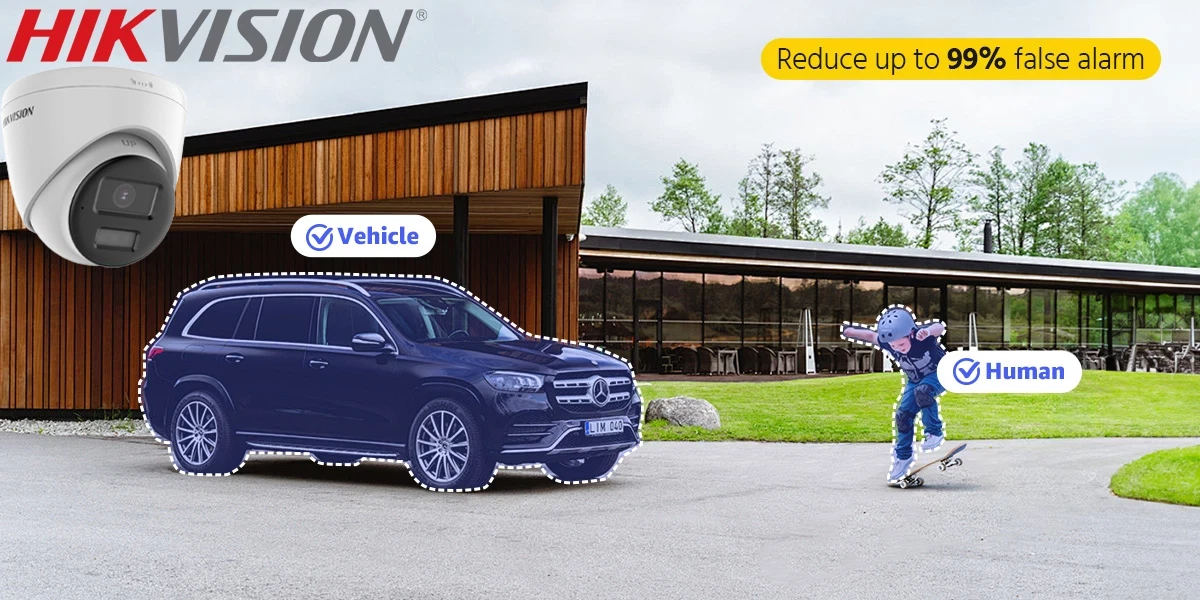HIKVISION Smart Human & Vehicle Detection