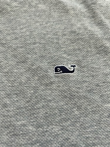 Vineyard Vines Knit Performance 1/4 Zip Pullover 5XB Big Gray Long Sleeve Men’s - Picture 5 of 6