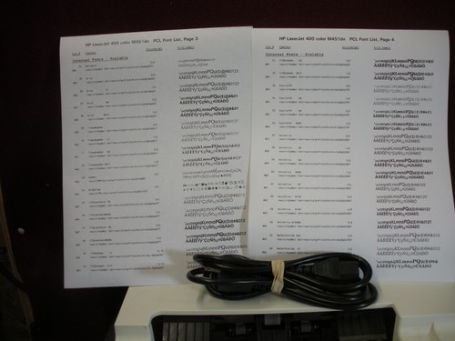 HP Laserjet 400 Color M451dn Duplex Network printer Pg Count 36,871 CE957A - Picture 9 of 12