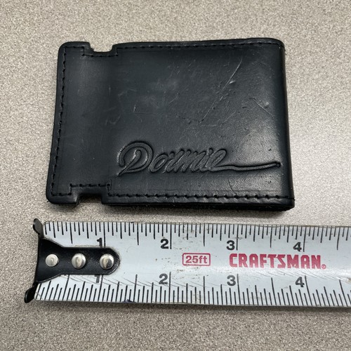 Dormie Workshop Cash Cover Slim Black Leather Wallet Handmade In Nova Scotia - Picture 5 of 6