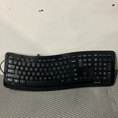 Microsoft Comfort Curve Keyboard 3000 USB Multimedia Contour 1482 KU-1079