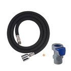 Easy Install 1 5m Kitchen Faucet Hose with M10 and G1/2 Thread Connectors