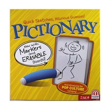 Mattel Boardgame Pictionary (2015 Ed) Box VG+/EX