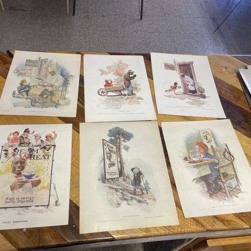 1915-25 CREAM OF WHEAT Magazin Print Werbung Edward V Brewer Lot 10 - Bild 1 von 7