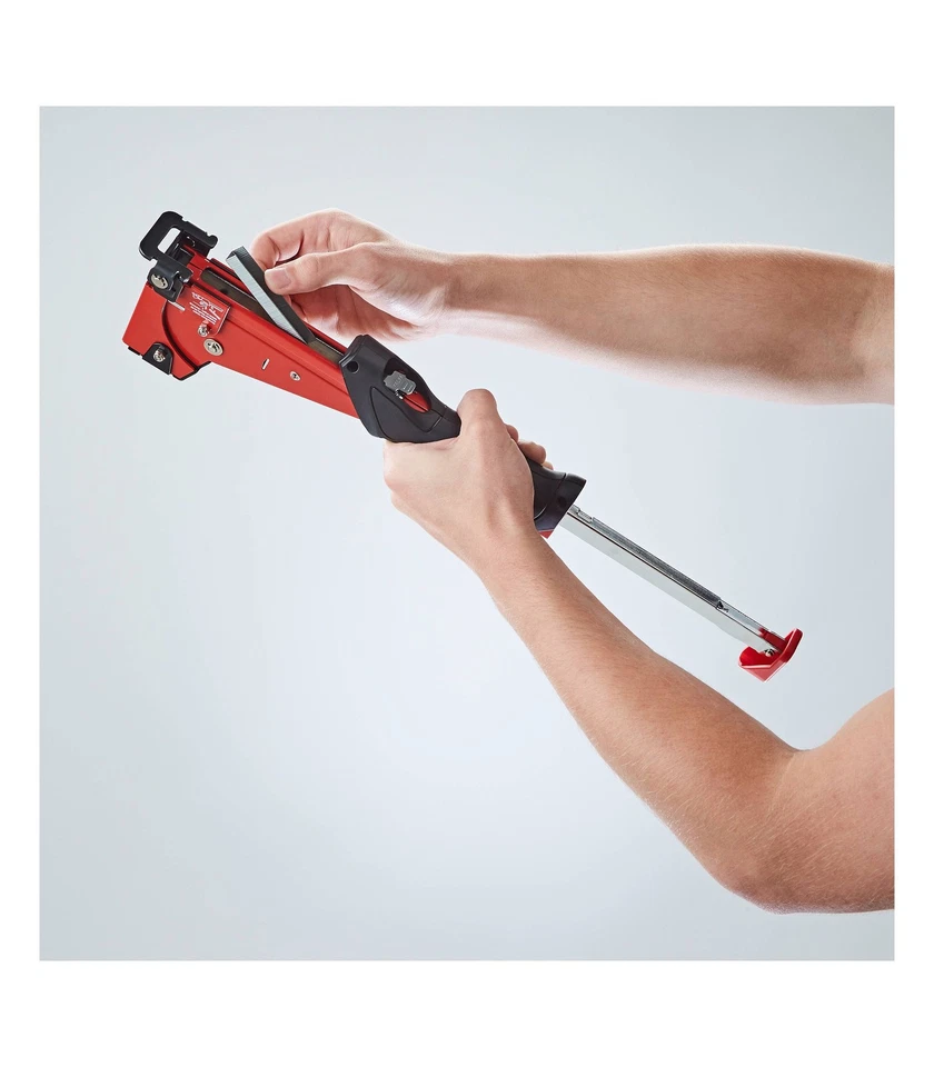 Novus Tools Hammertacker J-055 6–14 mm (Typ G) B-Ware Rot Schwarz Vollmetall - Bild 4 von 4