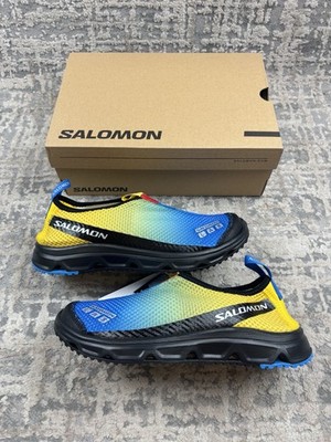 Größe 11 - Salomon RX Moc 3.0 Slipper Lemon French Blue Black