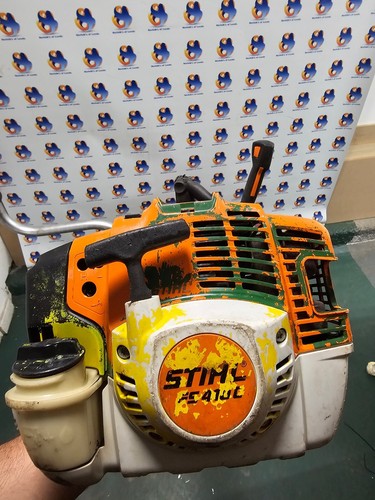 Stihl FS 410 C Cortadora de gasolina Cortadora de cepillo con cabezal de tope Protector de corte M - Imagen 7 de 8