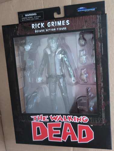 Rick Grimes The Walking Dead Comic Series Deluxe Action Figure - Diamond Select - Picture 8 of 10