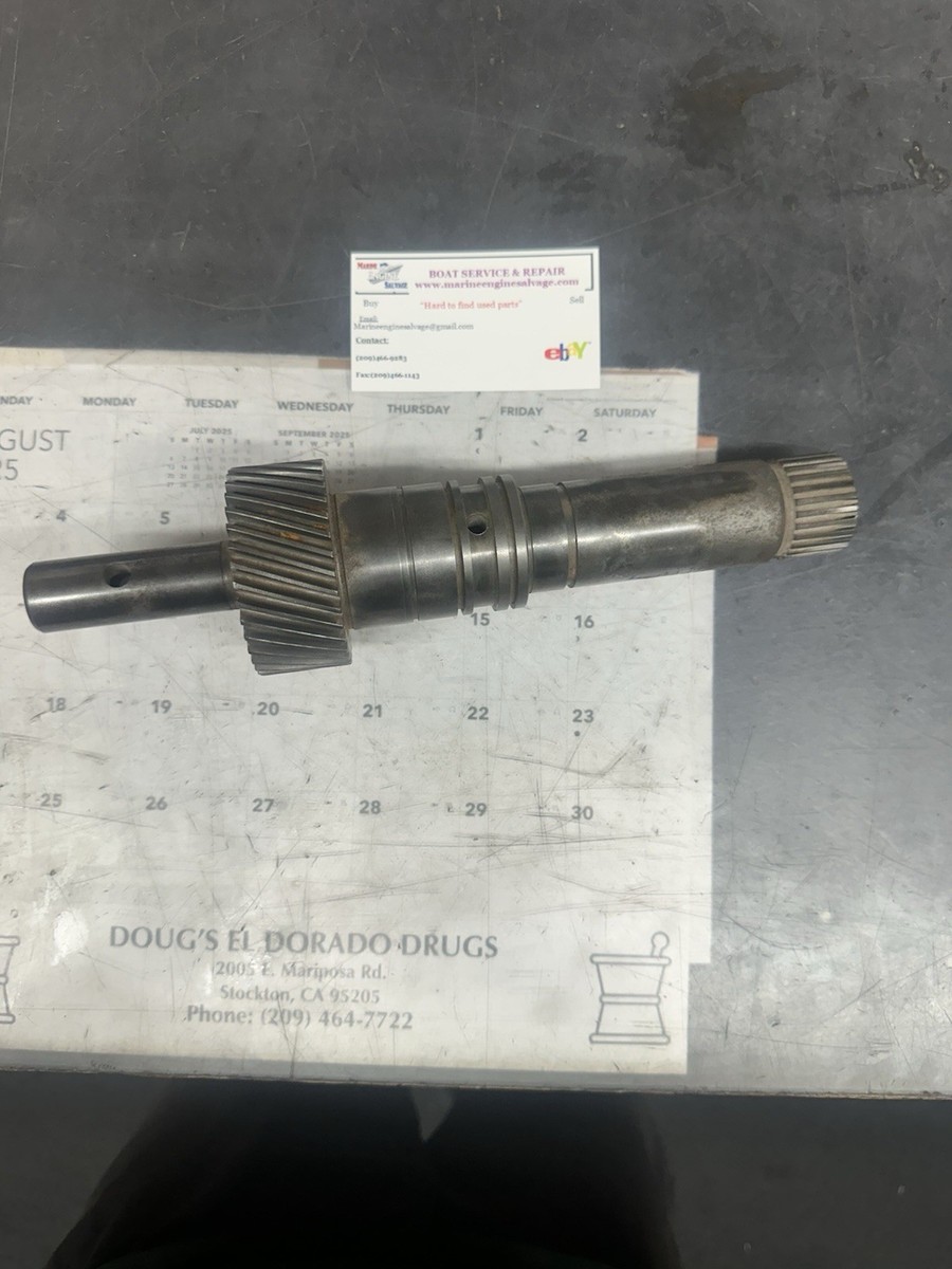 Borg Warner 71C Velvet Drive Marine Transmission Input Shaft | eBay