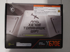 MSI MAG X670E TOMAHAWK WiFi AM5 ATX AMD Motherboard