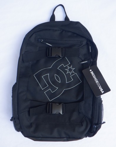 DC Shoes schwarzer Skateboard Skater Rucksack - LESEN