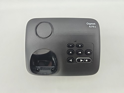Gigaset A270H DECT Słuchawka Telefon + Automatyczna sekretarka AB Czarna N5 - Zdjęcie 5 z 7