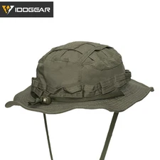 IDOGEAR Tactical Boonie Hat Jungle Sun Hats Breathable Wide Brim Cap Fishing RG
