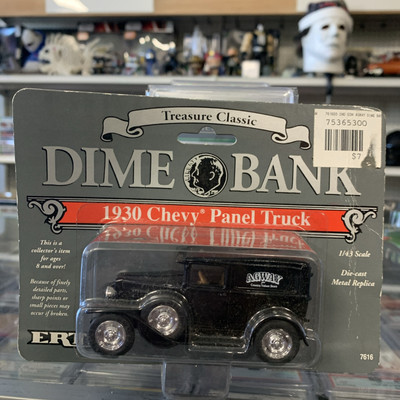 NEW  1930's  Ertl Chevy Panel Truck  Agway 1:43 Scale Die-cast Dime Bank SC