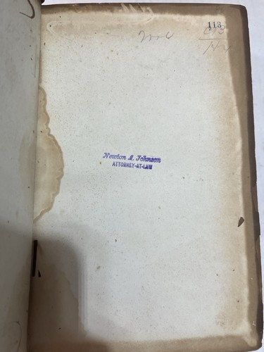 1863 Antique Legal Text Law Of Promissory Notes Bills Of Exchange Parson Rare - Foto 6 di 6