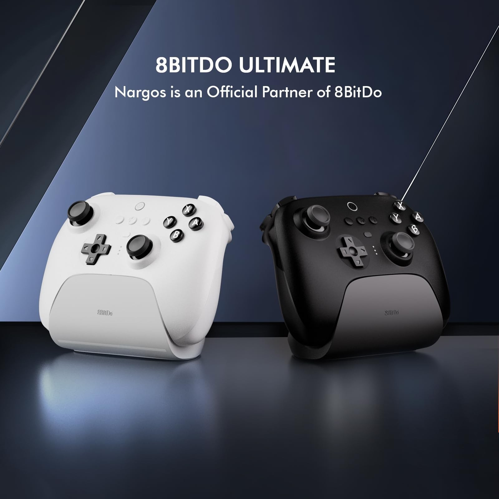 8Bitdo Ultimate Bluetooth Controller with Charging Dock for Switch/Switch 2, ...