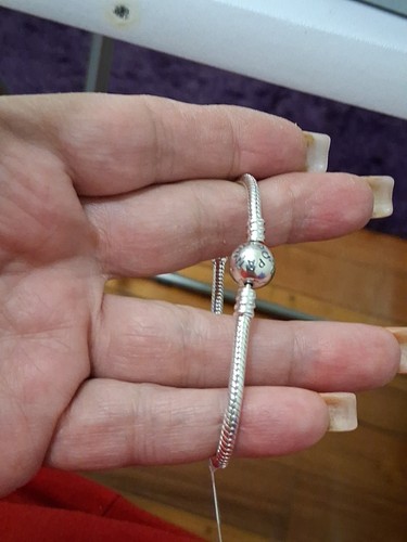 DISNEY PARKS BRANDNEU STERLINGSILBER SCHLOSS LOGO VERSCHLUSS ARMBAND 6,5 ZOLL - Bild 14 von 23