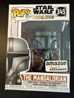 Funko POP! Star Wars #345 Chrome Mandalorian – Amazon Exclusive – NEW & Sealed!