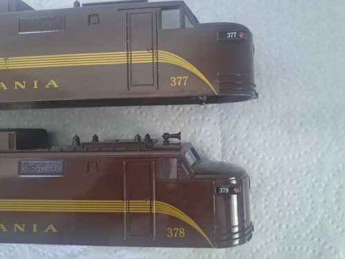 TWO WILLIAMS O SCALE GE EP-5 #377 & #378 ELECTRIC LOCOMOTIVE SHELLS - CLOSEOUTS - Picture 9 of 17