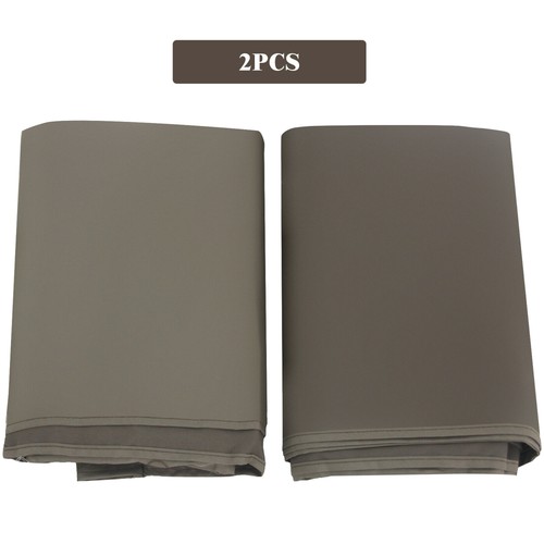 2PCS 16x4 Ft Universal Replacement Canopy for Pergola Structure Sun Awning Brown - Picture 5 of 10