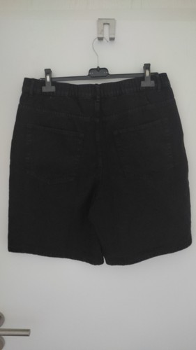 Damen Jeans Shorts Esmara Gr.46 Schwarz High Waist Ungetragen - Bild 3 von 10