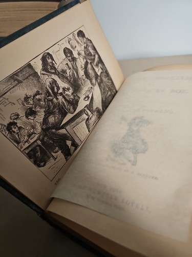 (5) Antique Books Decor - Dickens’ Works - Great Expectations & Others See Pics - Picture 14 of 18