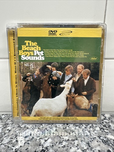 Beach Boys - Pet Sounds (DVD Audio, 2003, Stereo, Mono, 5.1 Surround)