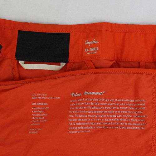 Rapha Women's XXS Cycling Gilet Vest Orange Nylon Biking - Picture 4 of 5