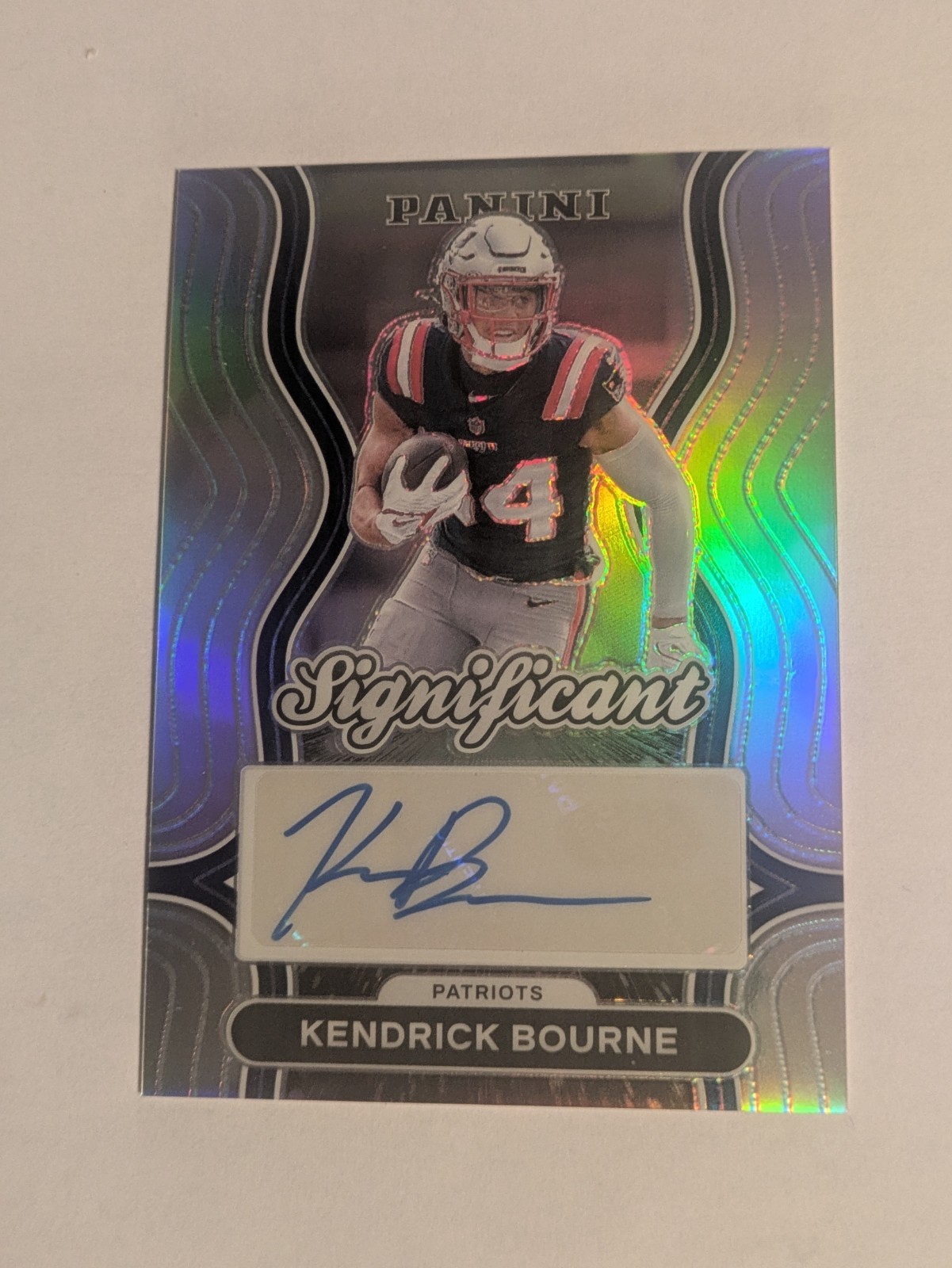 2024 Panini Prizm Significant Signatures Kendrick Bourne #SS-KBE Auto