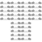 30 PCs Edelstless Eckspraces Möbelhalterung befestigungsstütze Stützklammern