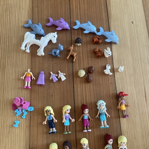 Lego Friends Minifigure Lot Of 22 Figures, Animals And Extras - Picture 3 of 5