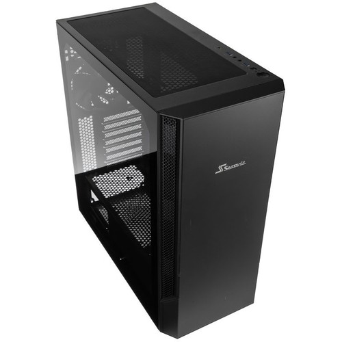Seasonic Arch Q503 Midi Tower + CONNECT DGC-750 Gold Netzteil - schwarz - Bild 3 von 10