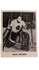 1965-66 Coca-Cola Dave Dryden RC - Chicago Blackhawks (EX-NRMT)