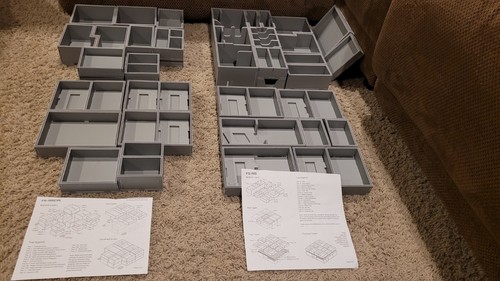 Folded Space Insert/Organizer Insert for Rising Sun Base Game + Daimyo Box - Picture 2 of 7