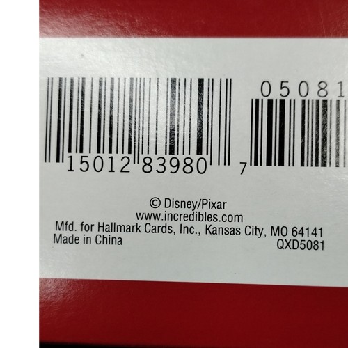 Hallmark 2004 Mr. Increíble Ornamento Los Increíbles KAPOW Pixar - Imagen 8 de 8