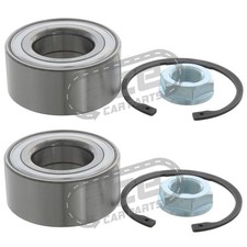 Peugeot Partner Mk2 Van 2015-2019 Front Wheel Bearing Kits 82mm Outer 1 Pair