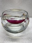 Partylite Calypso 1 Mosaic Stained Glass Tealight Candle Votive Holder Retired.