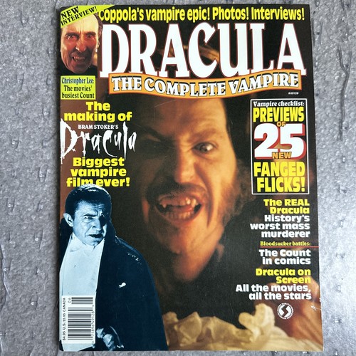 1992 Starlog Movie Magazine Dracula The Complete Vampire - Bild 1 von 3
