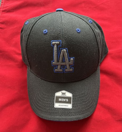 Los Angeles Dodgers Black Adjustable Hat - New, Unused - Picture 1 of 2
