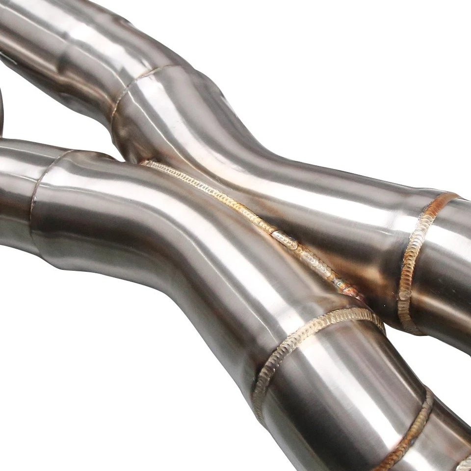 Комплект выхлопной системы из нержавеющей стали для 2015-2020 BMW M3 M4 F80 F82 F83 - Изображение 3 из 4