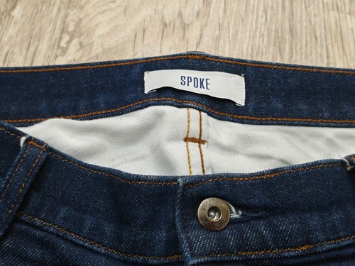 Spoke London Original Jeans Herren W40 L32 40R Build C 12oz Blau Denim Taper Leg - Bild 5 von 12