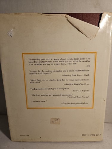 Dutton's Navigation & Pioloting, Elbert S Maloney, 14th Edition Hc Marine Book - Picture 2 of 5