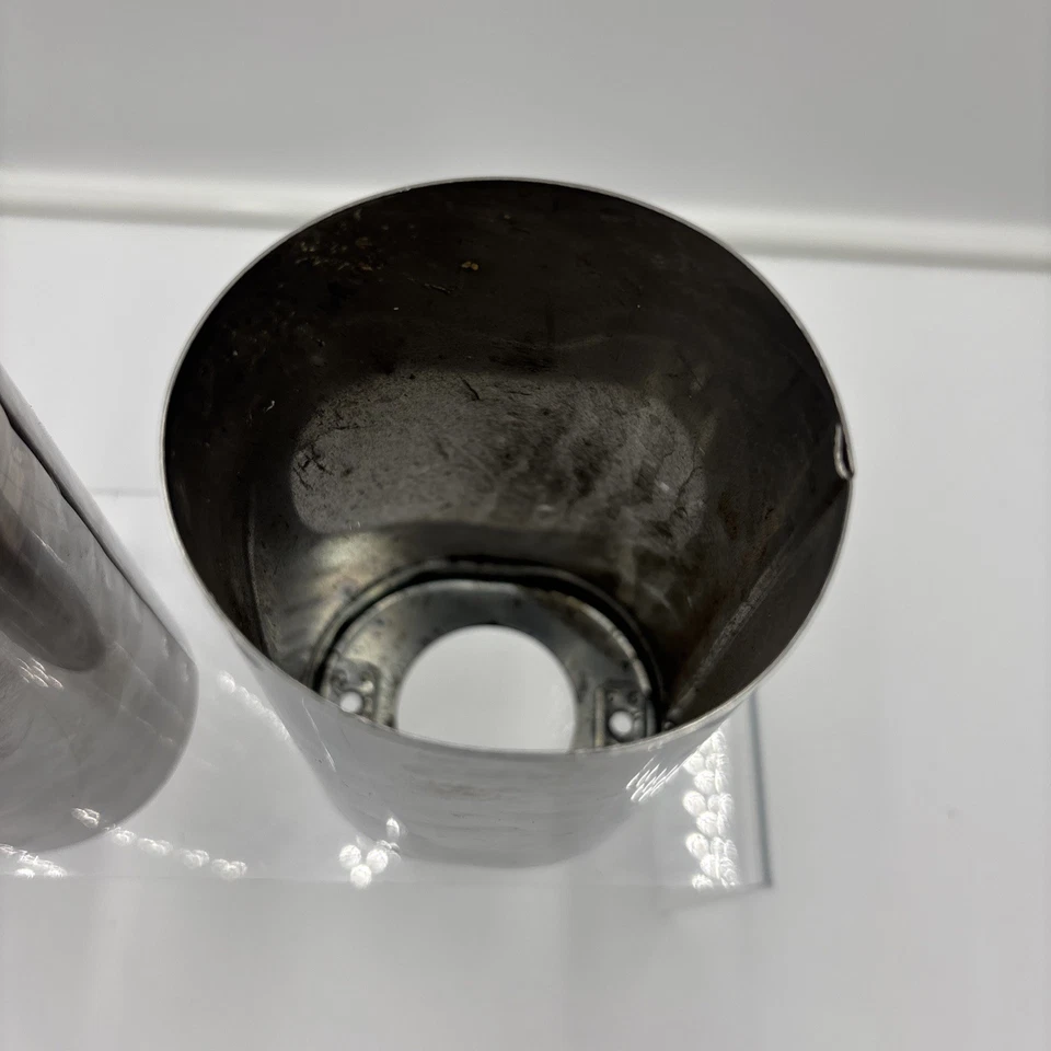 OEM 2015 HARLEY DAVIDSON STREET GLIDE CUBIERTAS DE HORQUILLA CROMADAS ARTÍCULO DE STOCK Foto 3 de 4