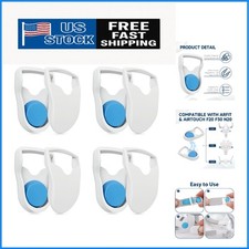 Quick-Disconnect Magnetic Headgear Clips Compatible with AirFIt Masks - 4 Pairs