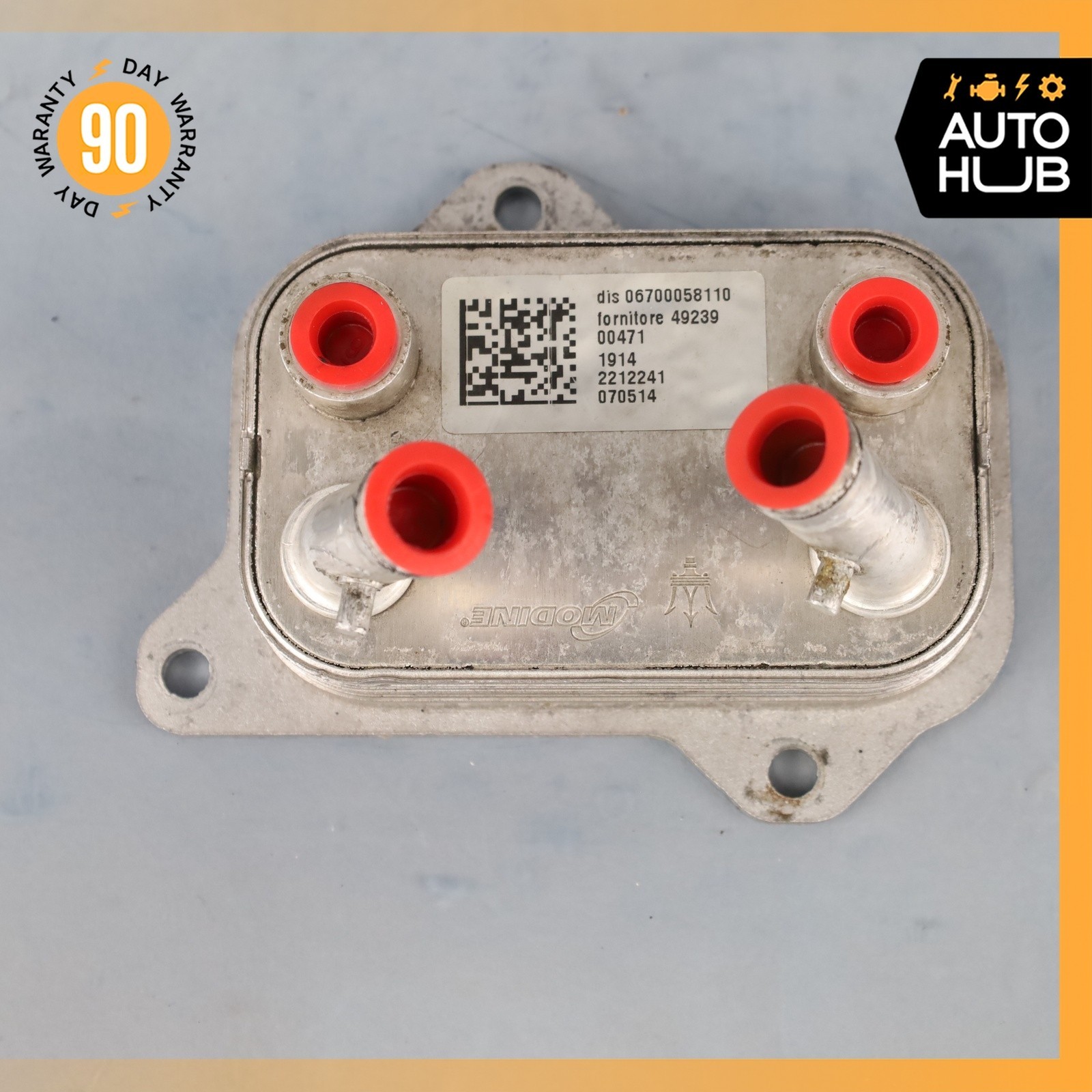 14-20 Maserati Quattroporte Ghibli Levante Power Steering Oil Cooler OEM