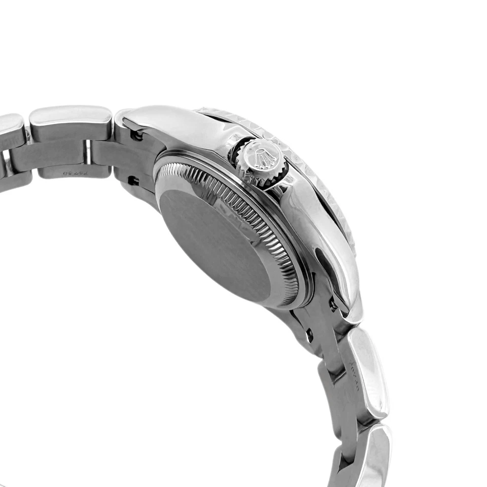 Rolex Yacht-Master 169622 2001 para dama esfera de platino acero Oyster 29 mm reloj Foto 2 de 4