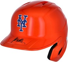 Jett Williams New York Mets Signed Alternate Chrome Mach Replica Batting Helmet